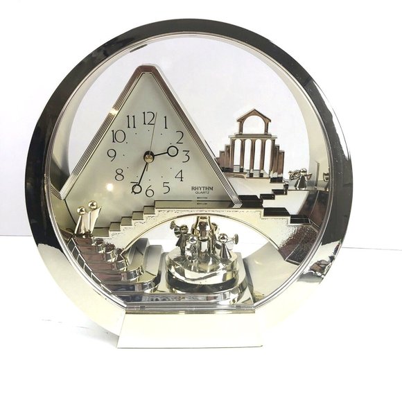 Rhythm Accents Gold Angels On Stairway To Heaven Rhythm Quartz